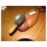 Tom Taber WOOD carved duck decoy phone