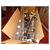Box lot of lights & misc.