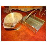 Firewood carrier & ash bucket