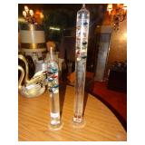 2 Galileo thermometers