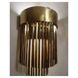 Mid Century wall mount brass lamp