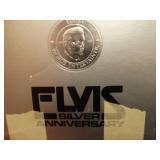 Elvis silver anniversary McCormick bottle in box