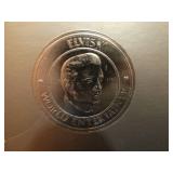 Elvis silver anniversary McCormick bottle in box