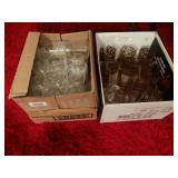 Lot of assorted water glasses