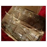 Lg lot of various stemware