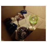 Lg lot of various stemware