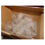 Lg lot of various stemware