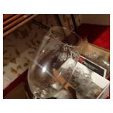 Lg lot of various stemware