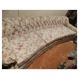 Beautiful curved front sofa