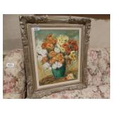 Framed oil on canvas- signed by artist