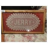 Framed Jerry wall decor