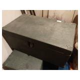 Vintage Military Foot Locker/Trunk
