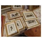 Several pcs of wall art