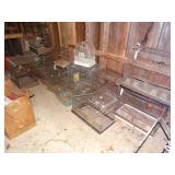 Huge lot of various bird cages