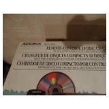 Audiovox 10 disc car cd changer- new in box