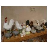 Huge lot of various chickens