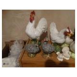 Huge lot of various chickens