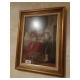 Needlepoint Picture in frame
