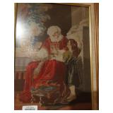 Needlepoint Picture in frame