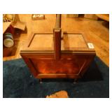 Sewing basket w/ contents