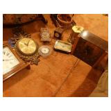 Variety of wall clocks