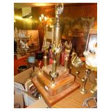 Large hair fashion trophy