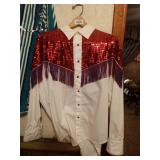 2 flashy western shirts