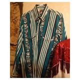 2 flashy western shirts