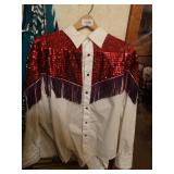 2 flashy western shirts