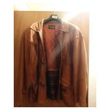 Scully leather jacket w/ fringe