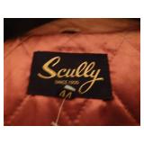 Scully leather jacket w/ fringe
