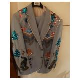 Vancort western real flashy suit set