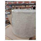 Cloth & Wire Slant Retro Drum Hardback Lampshade with Washer Fitter, Stonewash