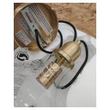 Abalone Glass Pendant Light by Hampton Hill- Retail:$111.99