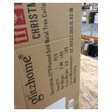 Glitzhome Painted Gold-tone Metal Tree Collar