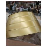 Glitzhome Painted Gold-tone Metal Tree Collar