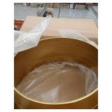 Glitzhome Painted Gold-tone Metal Tree Collar