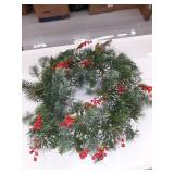National Tree Company 24" Wintry Pine Wreath