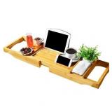 ToiletTree Products Bamboo Bathtub Caddy