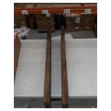 Rustic Wooden Floating Wall Shelves (Set of 2) 36" x 5.5"