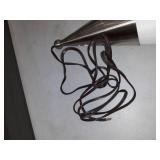 Livex Lighting Stockholm 1-Light Brushed Nickel Mini Pendant - 6.75"Dia. x 23.75"-53.75"Adj. H-