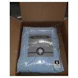 Elite Home Grand Hotel Waffle Knit Cotton Full/Queen Blanket Bedding