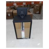 Cedar Hill Outdoor Wall Lantern - Exterior Wall Mount Lighting Fixture , Matte Black Finish