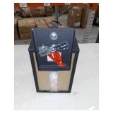 Cedar Hill Outdoor Wall Lantern - Exterior Wall Mount Lighting Fixture , Matte Black Finish