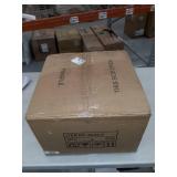 Modern 1-light Brushed Wall Sconce Silver/ Gold Cage Bathroom Vanity Lights - D 7.5" x H 10"- Silver/Black , 4 LIGHTS