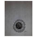 Juliette 12" Crystal/Metal LED Chandelier Pendant, Chrome by JONATHAN Y- Chrome/Clear-