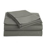 Luxury 800 Thread Count Egyptian Cotton Deep Pocket 4-Piece Sheet Set, California King Bedding