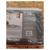 Luxury 800 Thread Count Egyptian Cotton Deep Pocket 4-Piece Sheet Set, California King Bedding