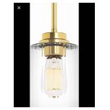 modern gold I-light mini glass