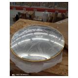 Umbra 1015725-104 23 in. Convexa Wall Mirror, Brass